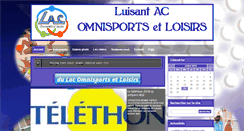 Desktop Screenshot of lac-omnisport.fr